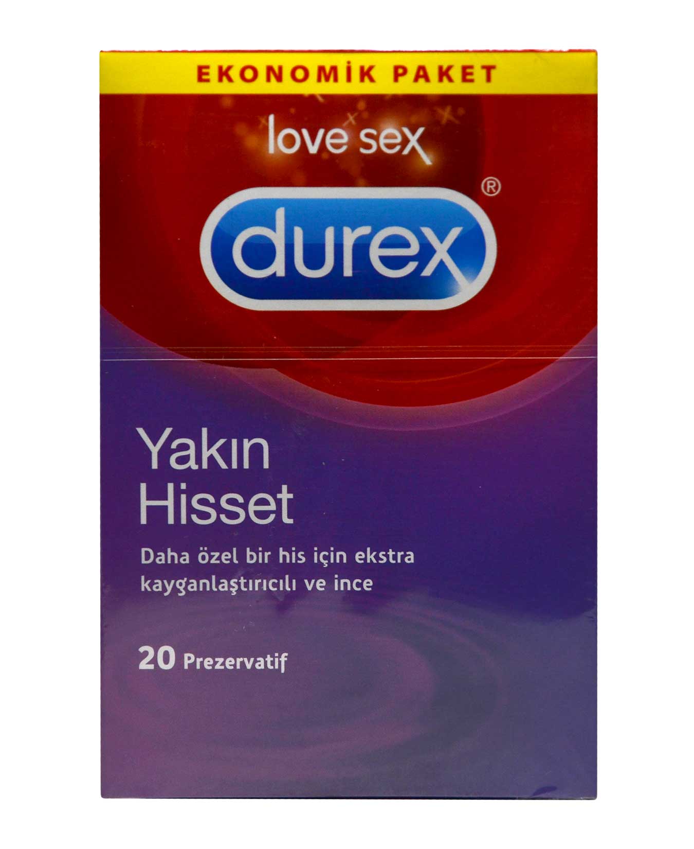 Durex Prezervatif 20'li Yakın Hisset 5052197052763