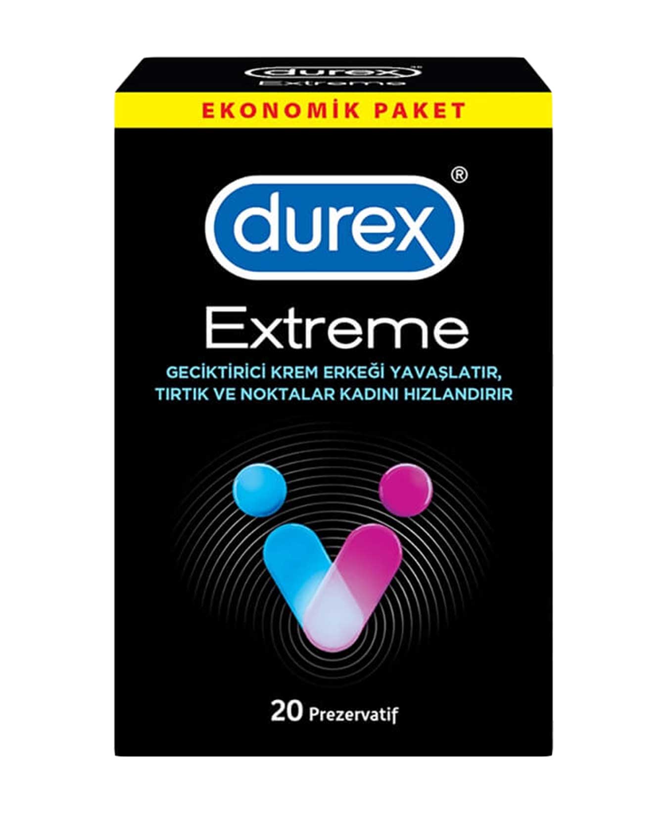 Durex Prezervatif 20'li Extreme 5052197058482