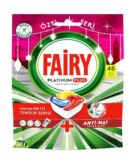 Picture of Fairy Platinium Plus 46 Yıkama Bulaşık Makinesi Tableti