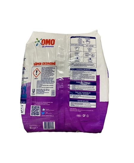 Picture of Omo Toz Çamaşır Deterjanı 5 kg Sık Yıkananlar