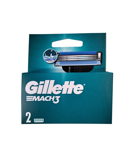 Picture of Gillette Mach 3 Yedek Tıraş Bıçağı 2'li