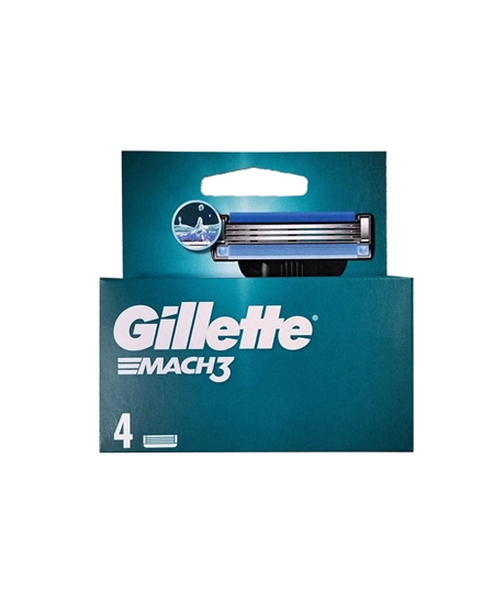 Picture of Gillette Mach 3 Yedek Tıraş Bıçağı 4'lü