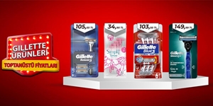 Gillette Ürünleri! kampanya resmi