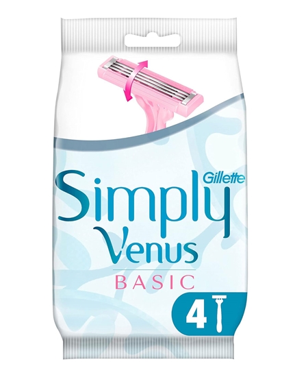 Picture of Gillette Venus Simply3 Basic Disposable Razor 4's