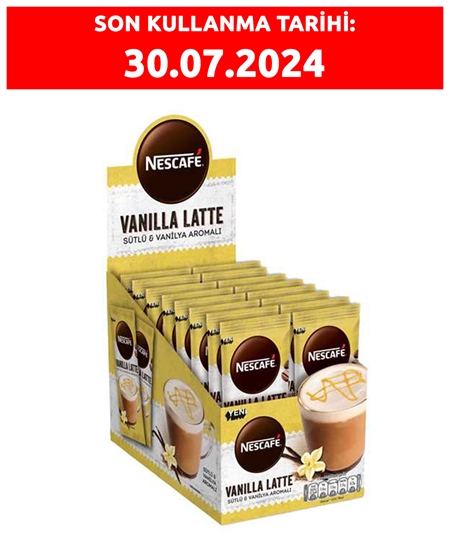 Picture of Nescafe Latte Vanilya Aromalı 14,5 gr 24'lü Paket